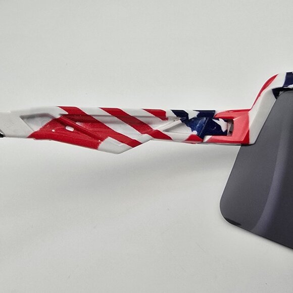 Omekol Flag Stars & Stripes Frame Polarized Blue Lens Sports Baseball Sunglasses - Picture 7 of 12